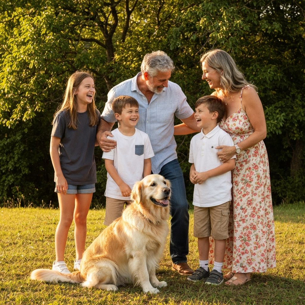 Family with Pets